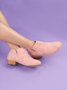 Chunky Heel Short Boots Female Non-slip Cute Bootie